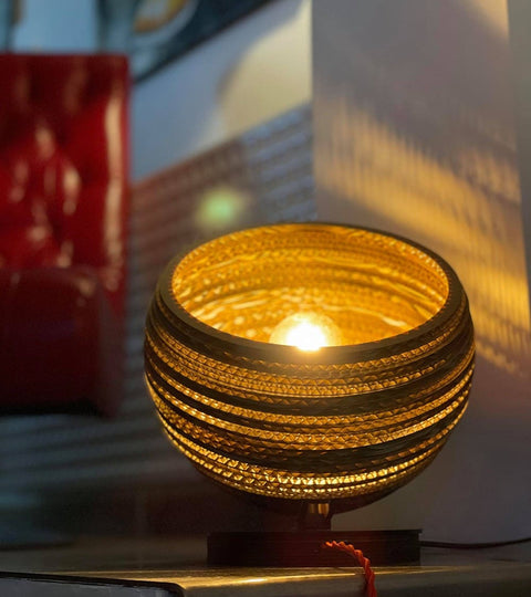 éclairage de la lampe en carton - POLARIS