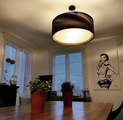 Suspension en carton - ANDROMÈDE