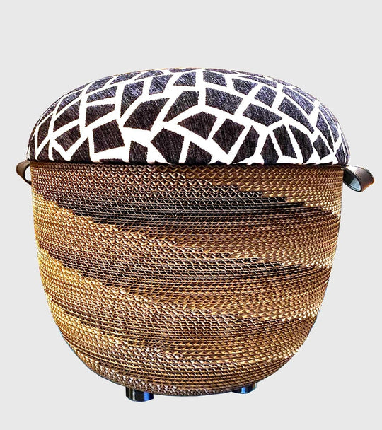 Pouf en carton - AMICAL